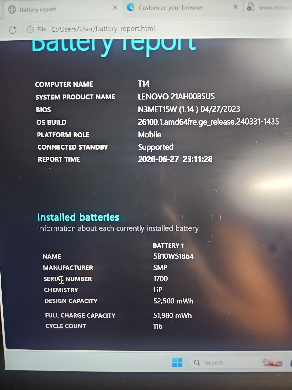 Lenovo ThinkPad T14 Gen 5 | Intel Core Ultra 7 165U | 32GB RAM | 512GB SSD |…