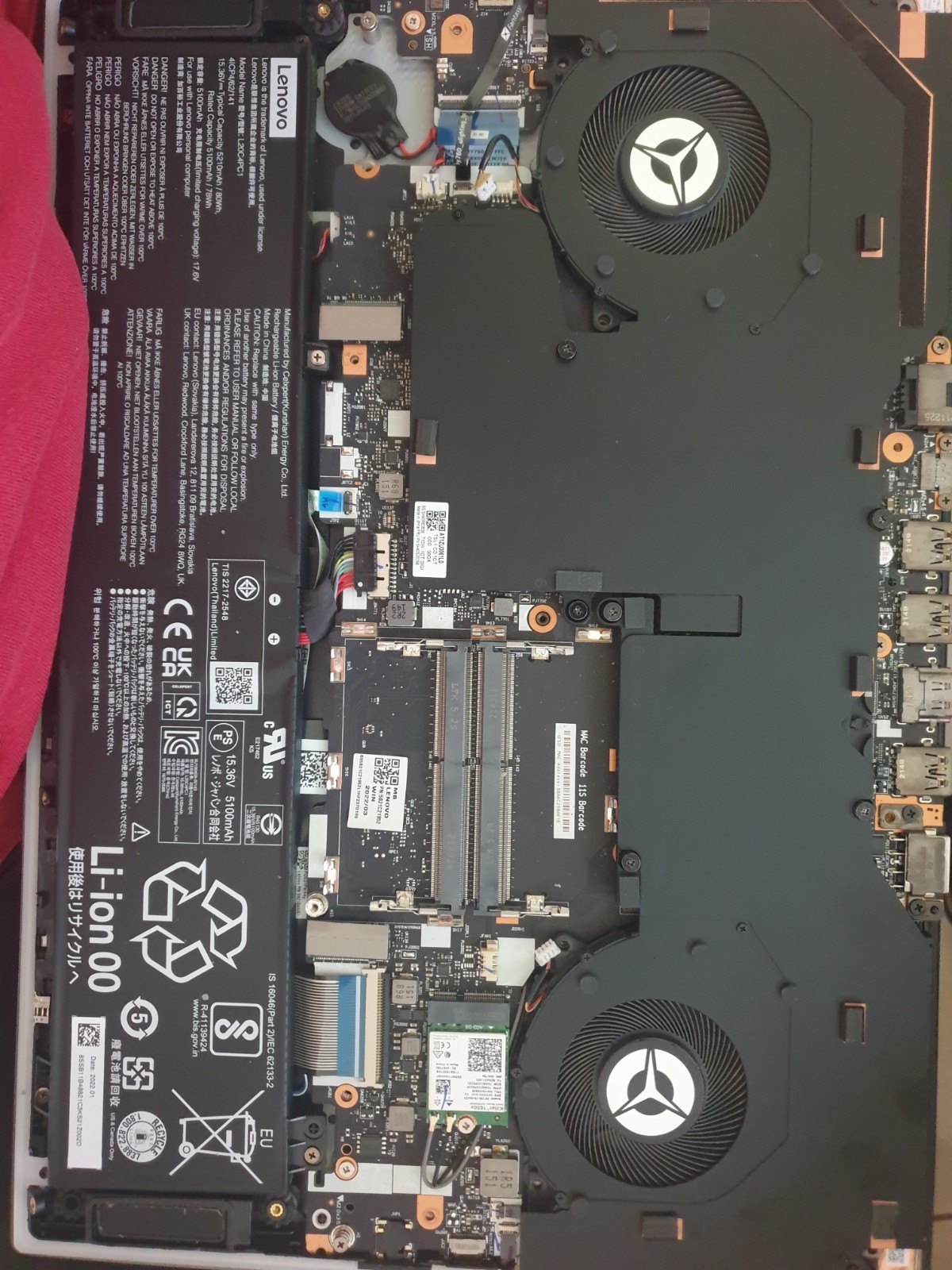 Lenovo Legion 7 AMD RTX 3080 Ryzen 9 5900HX