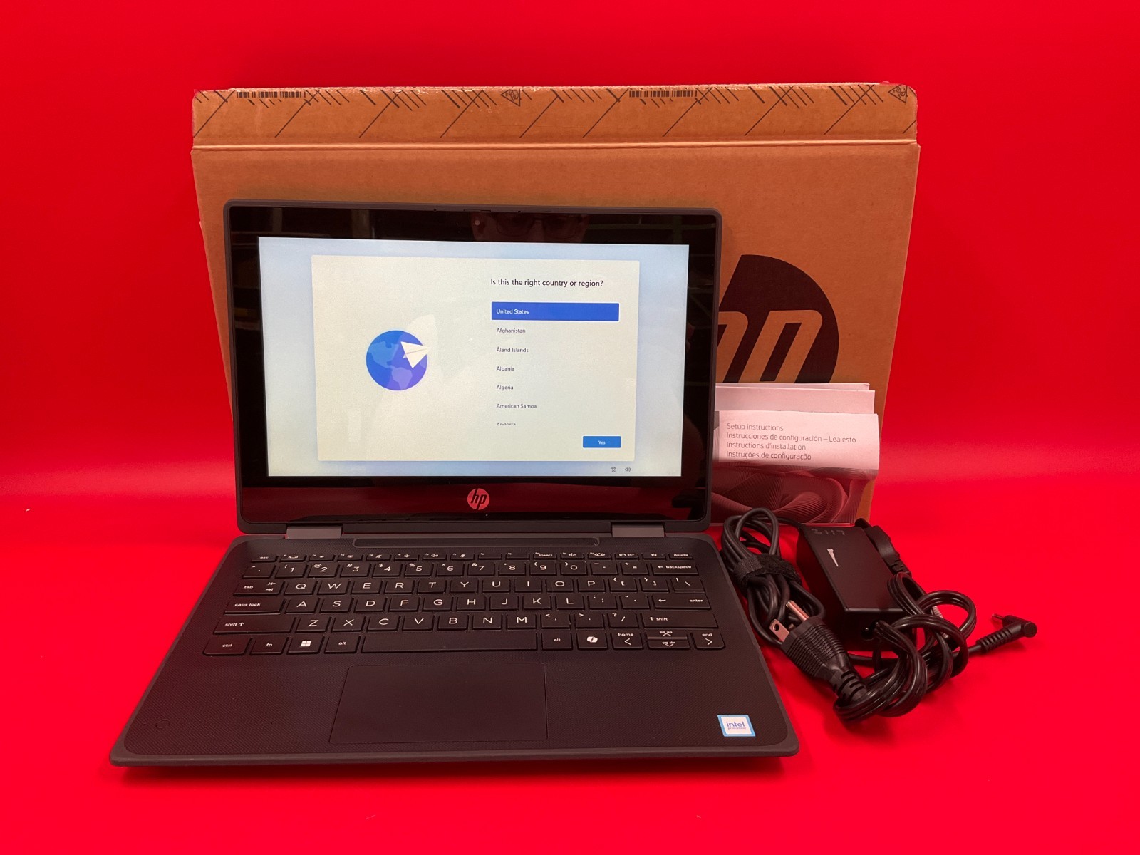 HP FORTIS FLIP G1i N150 4GB 128GB WiFi6E 11.6T W11P ✅ 🇺🇸 WARRANTY + ADP! READ!