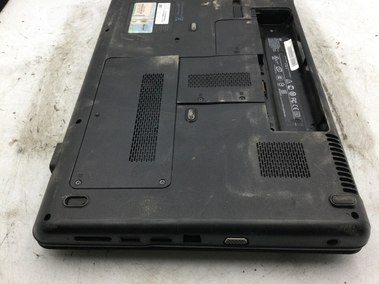 HP G60 LAPTOP – BOOTS TO BIOS/BAD LCD – INTEL DUAL CORE – 2GB RAM – READ DESC-BB