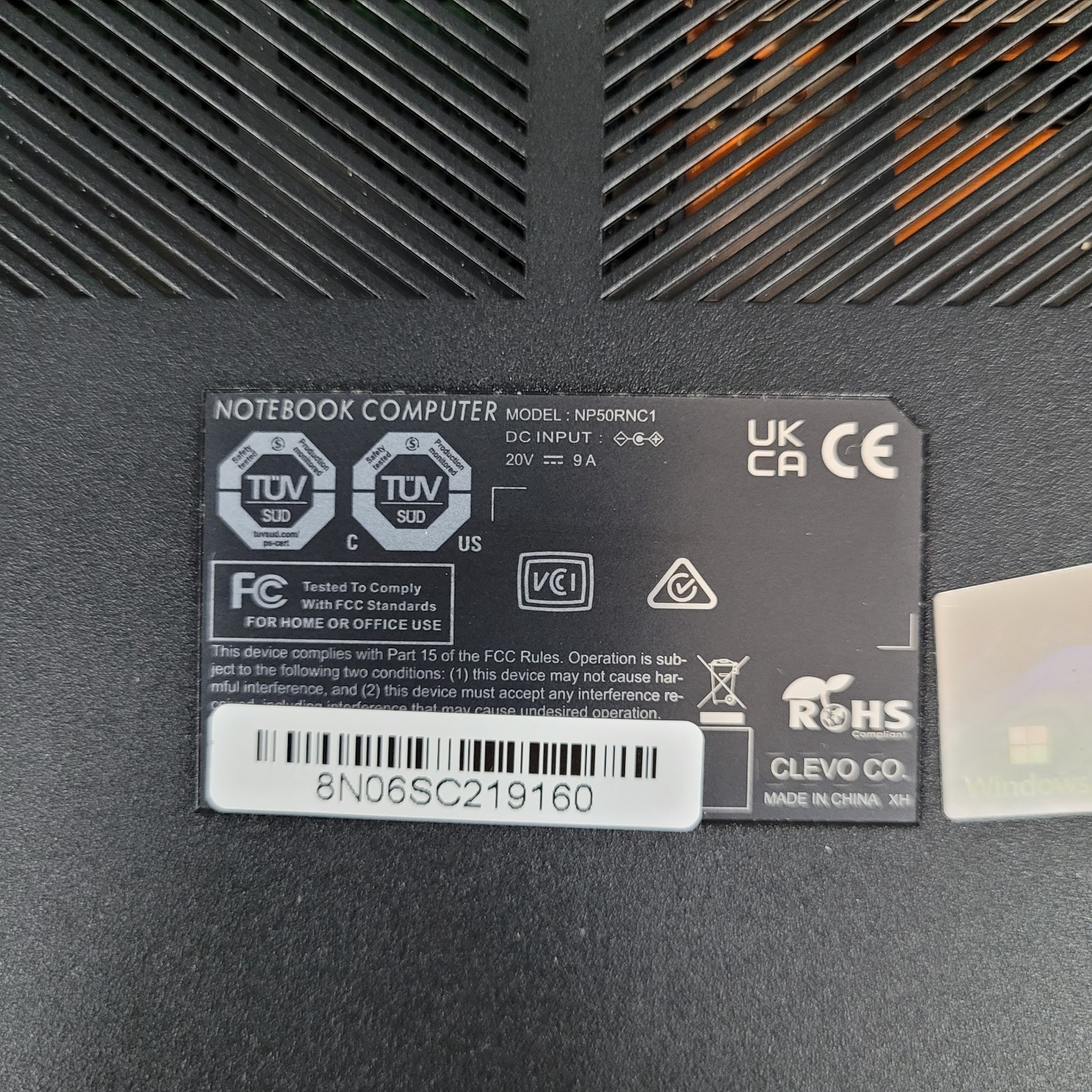 NP50RNC1 Clevo Sager 15.6″ i9-13900H 16GB RAM 1TB SSD GeForce RTX 3050 Win 11