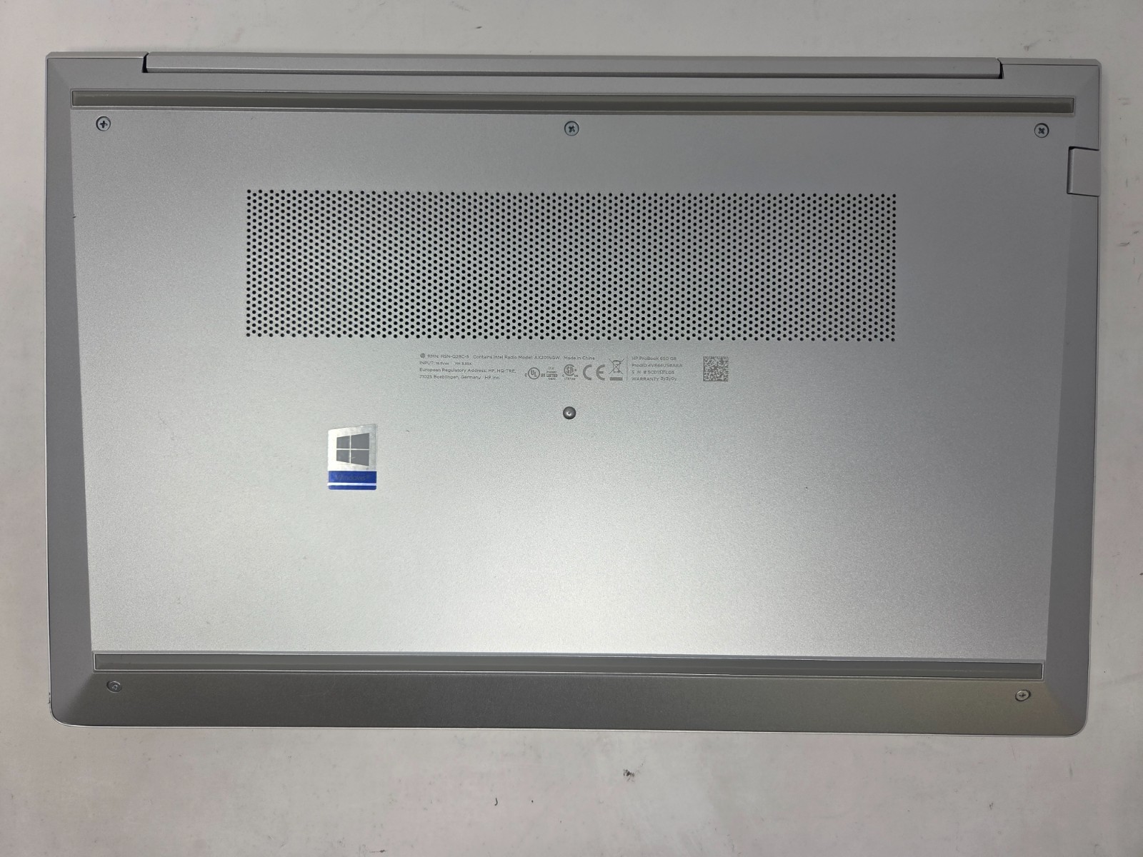 Lot of 5 HP PROBOOK 650 G8 i7-1185G7 16GB–512GB SSD WIN 11 PRO