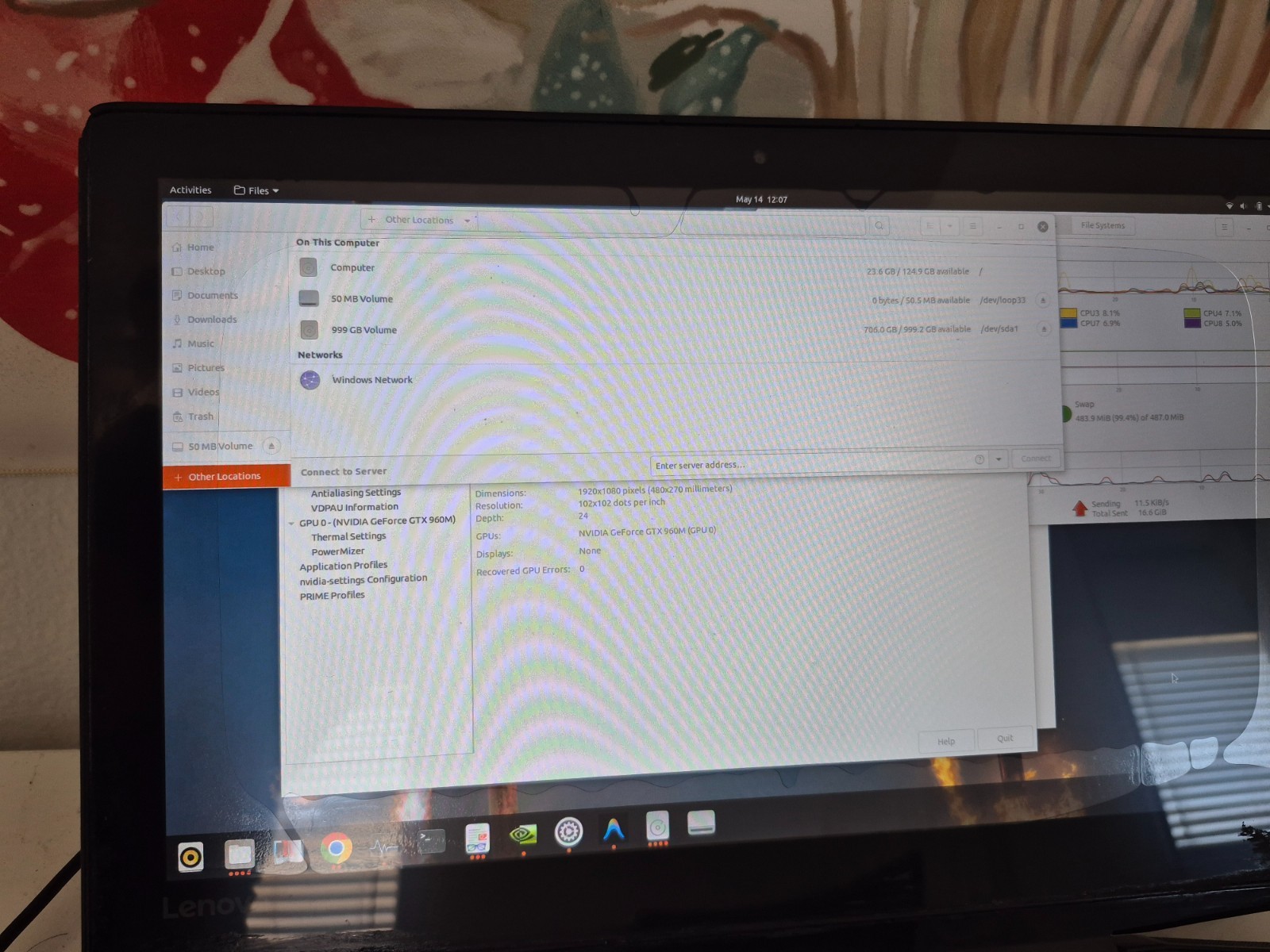 Lenovo Y700 15.6″ Gaming Laptop/i7-6700HQ/GTX 960m/16GB/1TB HDD+128GB SSD