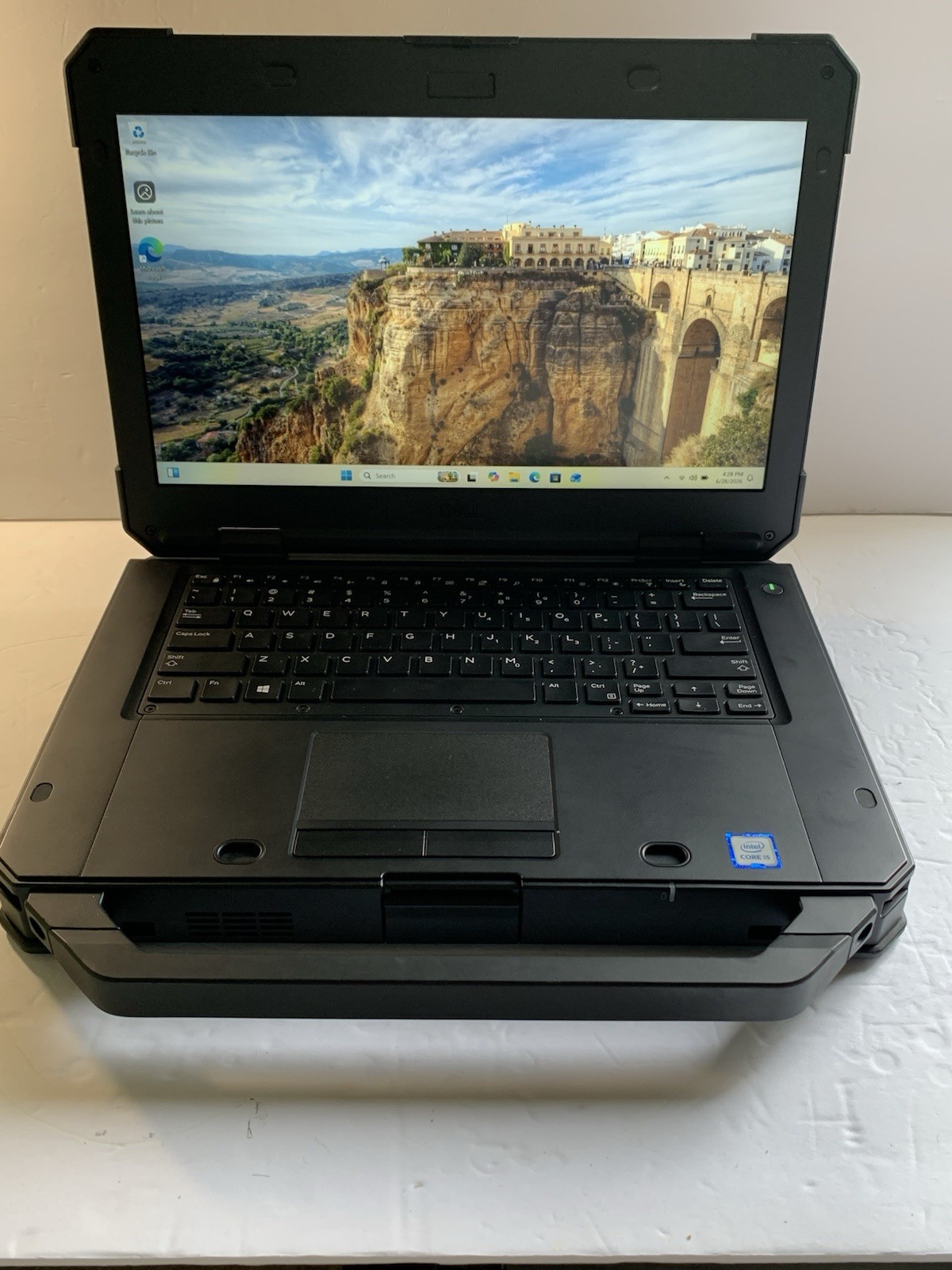 Dell Latitude 5424 Rugged 14″ Core i5-8350U 1.70 GHZ 32 GB RAM 256GB SSD Good