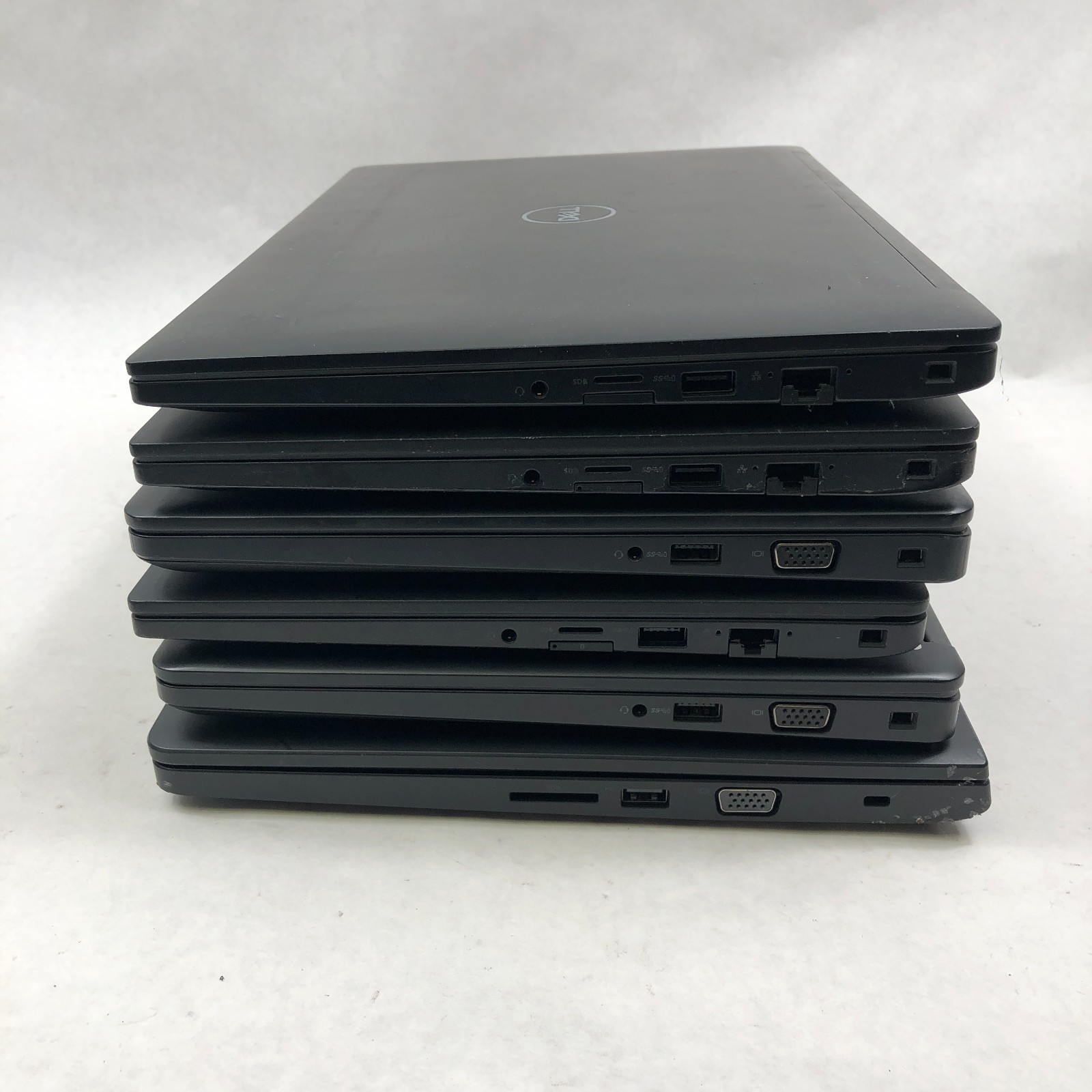 LOT OF 6 Dell Latitude Mixed Model Laptops 3470, 5480, 7480, 7490- See Listing
