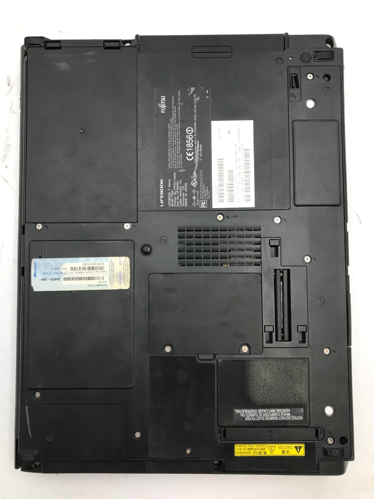 Fujitsu LifeBook T900 13.3″ Intel Core i5 M520 2.4GHz NO HDD-SCREEN DAMAGE -MZ