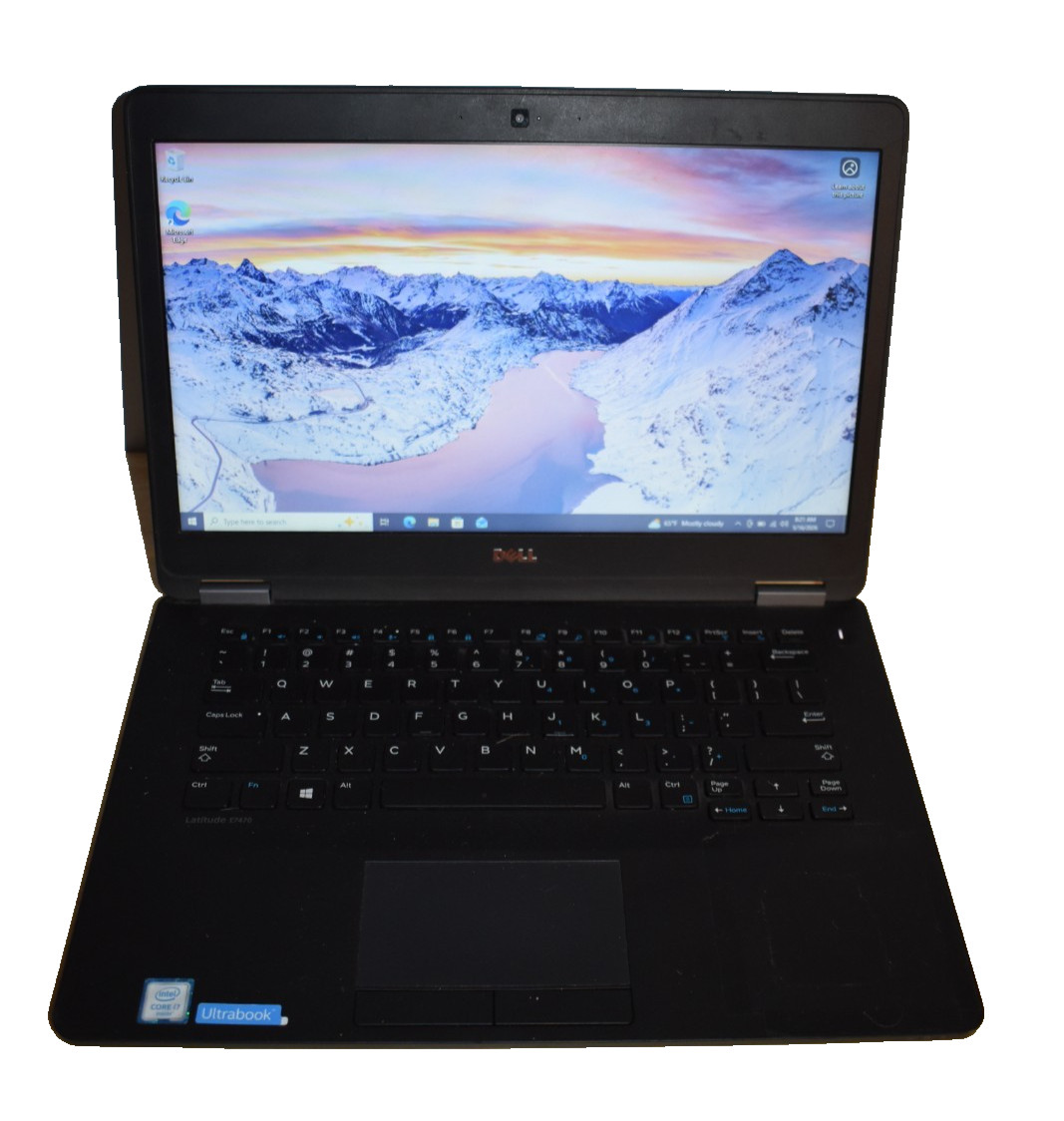 Dell Latitude E7470 Intel Core i7-6600U 2.6GHz 4GB RAM 128GB SSD Windows 10 Pro