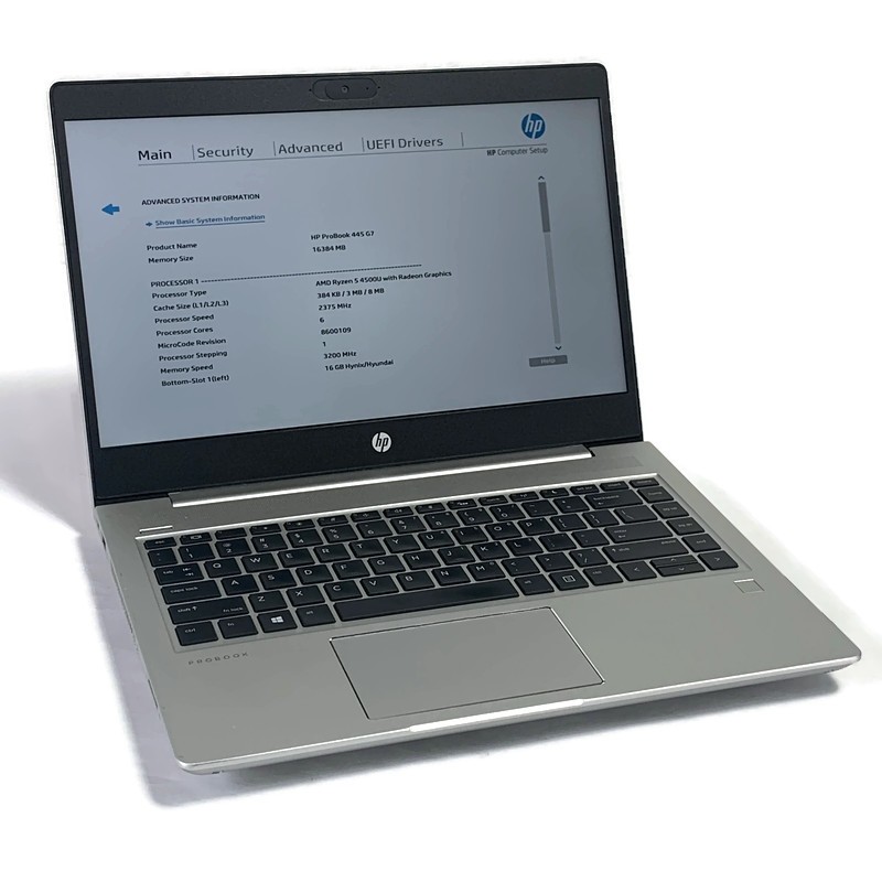 HP ProBook 445 G7 14″ Laptop Ryzen 5 4500U 2.3GHz 16GB – NO DRIVE