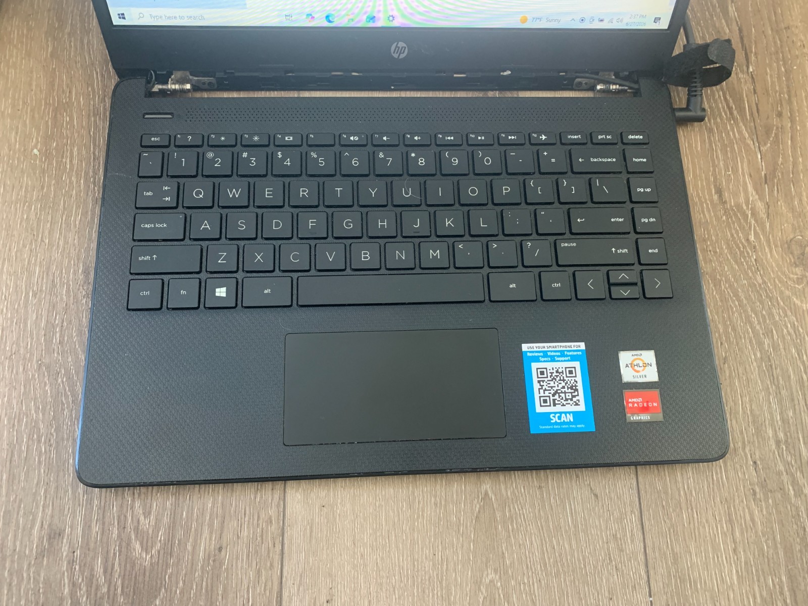 HP 14-fq0013dx 14″AMD Athlon Silver 3050U 2.30Ghz 4GB RAM 128GB SSD Win 10 Home