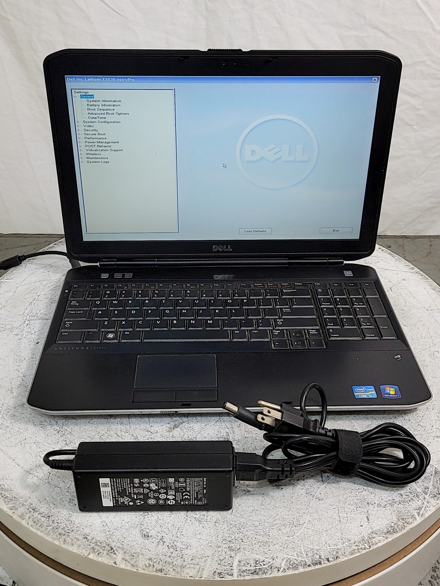 DELL LATITUDE E5530 NON-VPRO 15.6″ Laptop I5-3210M 4GB 320GB SEE NOTES
