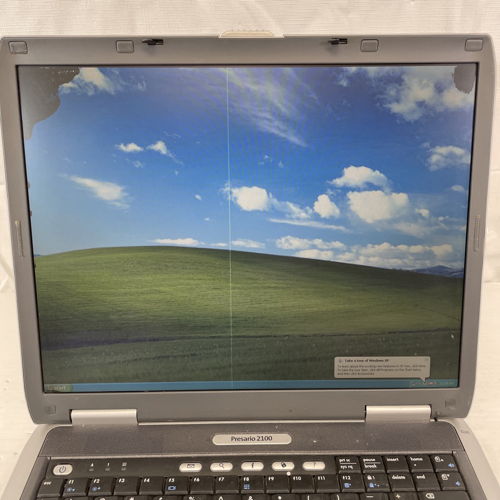 Vintage HP Compaq Presario 2100 AMD Athlon 1.795GHz 512MB RAM 60GB HDD WinXP