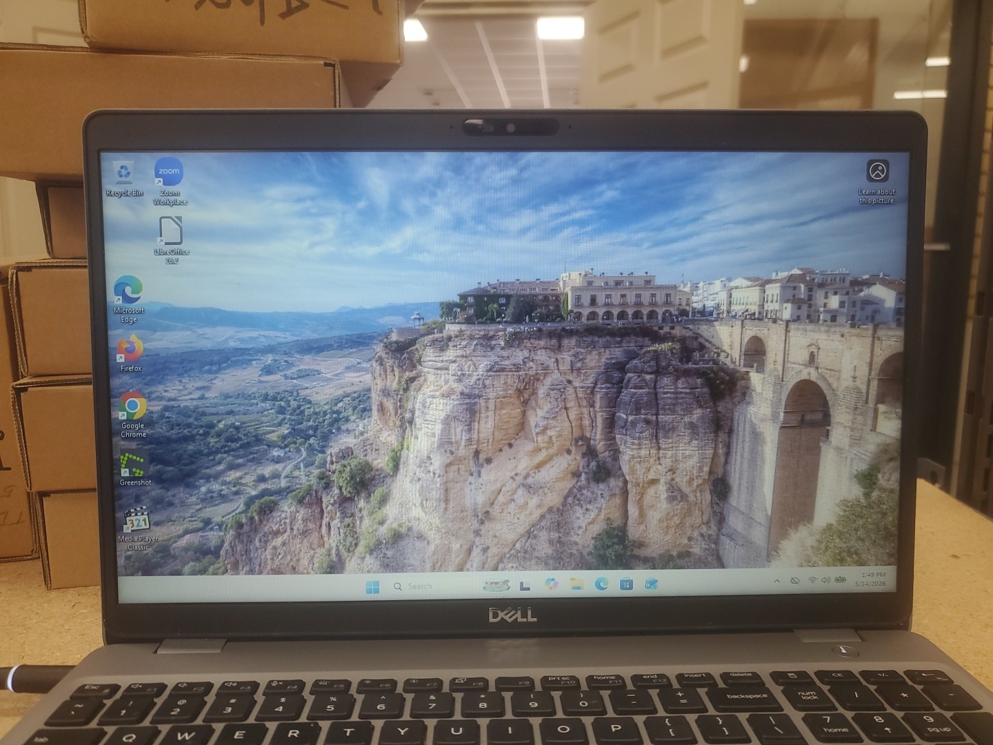 Dell Precision 3550 Laptop – i5-10310U 8GB 256GB SSD 15.6″ 051426-5