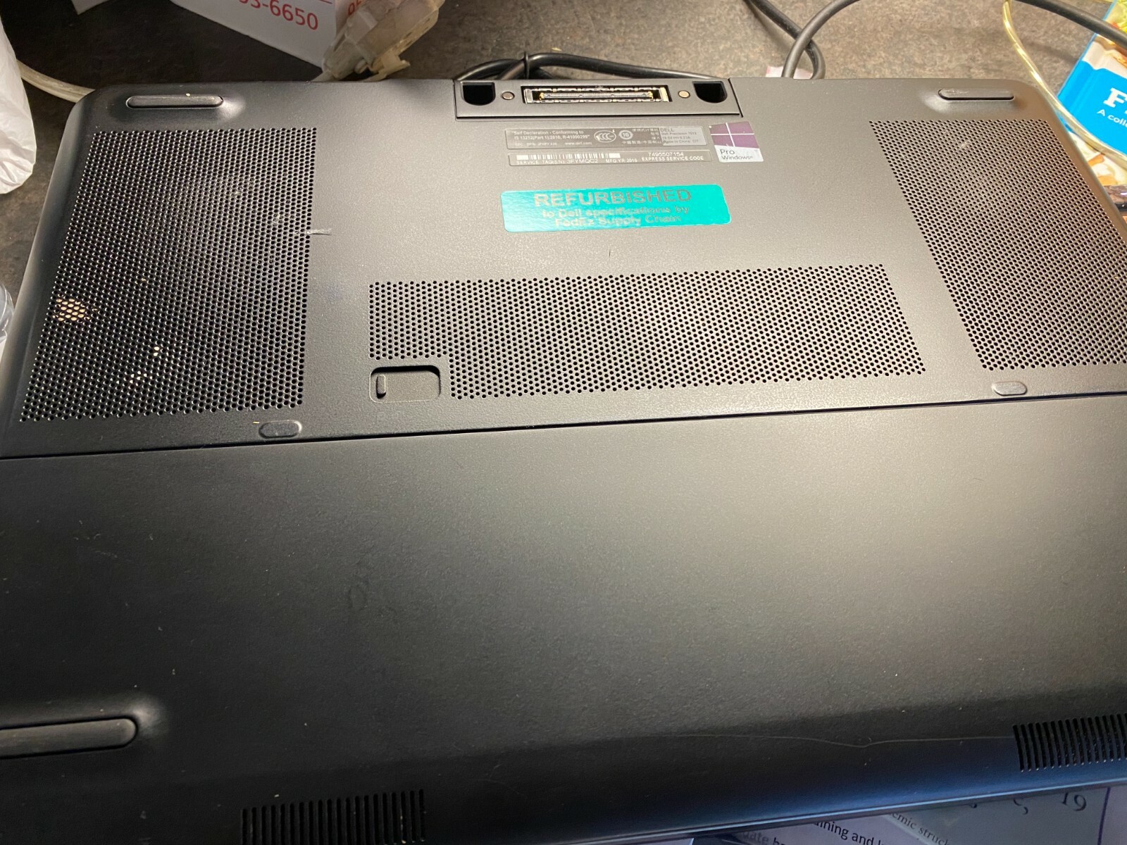 Dell Precision Laptop 7510 Xeon 32GB RAM 400 GB SSD MS Win10 Pro 15.6″ w/dock
