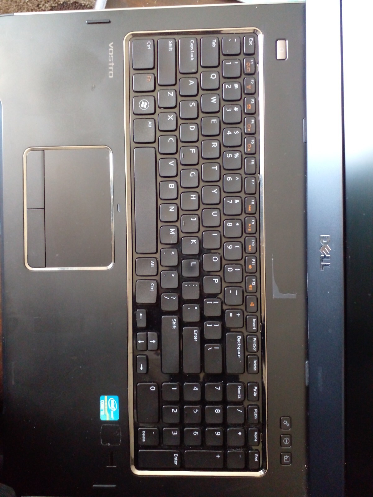 Dell Vostro 3750 Laptop Intel Core i3 8GB 250GB SSD Win 10 Pro See Pictures
