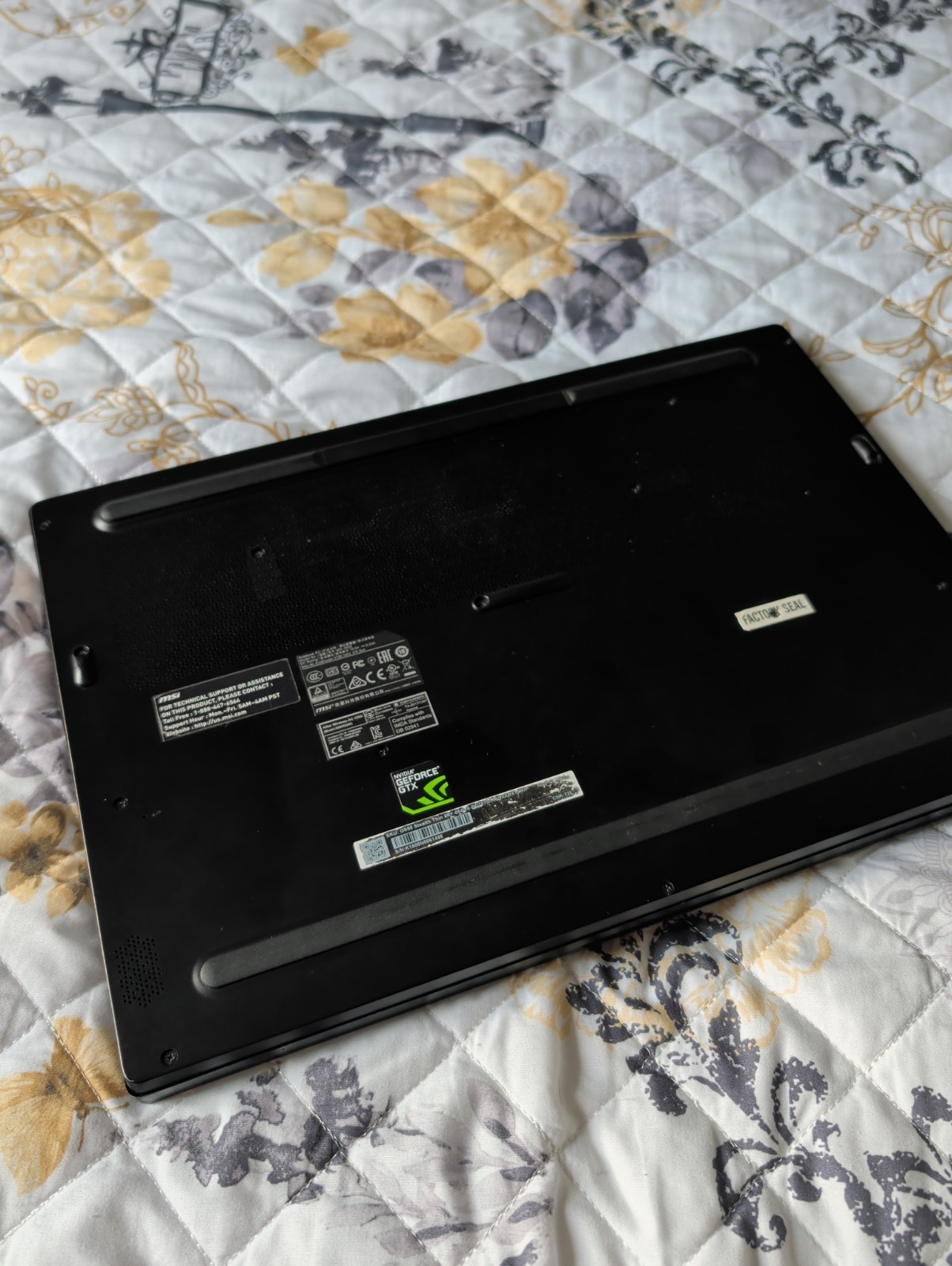 MSI GS65 Stealth Thin 8RF 15.6″ 144Hz, I7-8750H, 16GB Memory, GTX 1070, 1.2 TB.