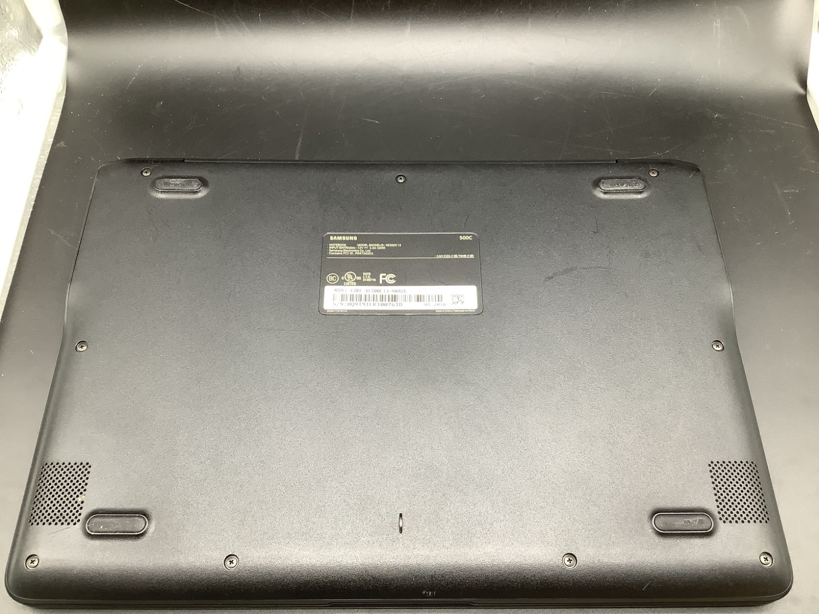 Samsung Chromebook XE500C13 Laptop 11.6″ N3060 @ 1.6GHz 16GB SSD 4GB RAM