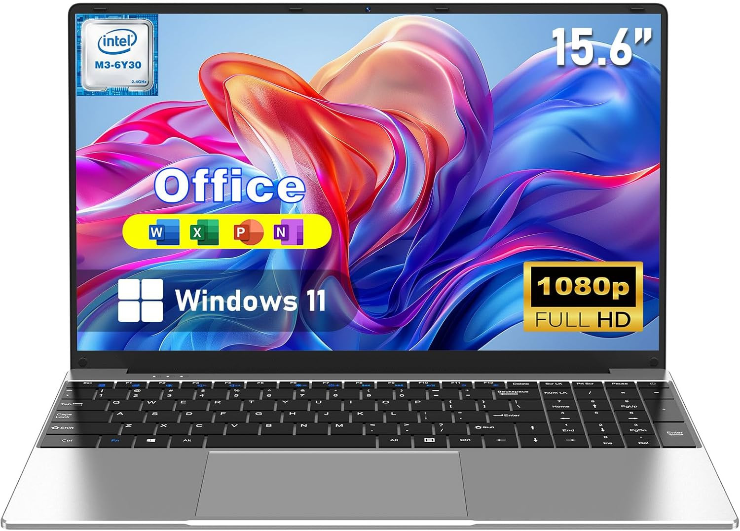 2026 New Laptop Computer, 15.6 Inch Window 11 Pro Lap Top PC 16GB RAM 256GB SSD,