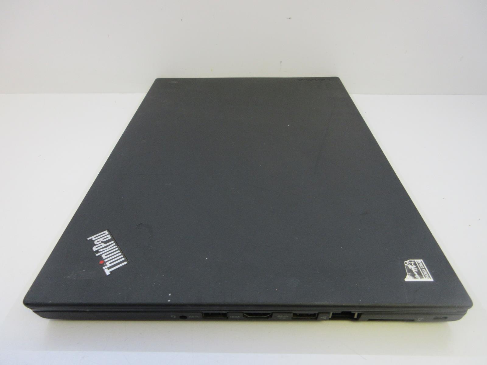 LENOVO THINKPAD T470 Laptop w/ Intel Core i5-6300U 2.40 GHZ + 8 GB No HD/Battery