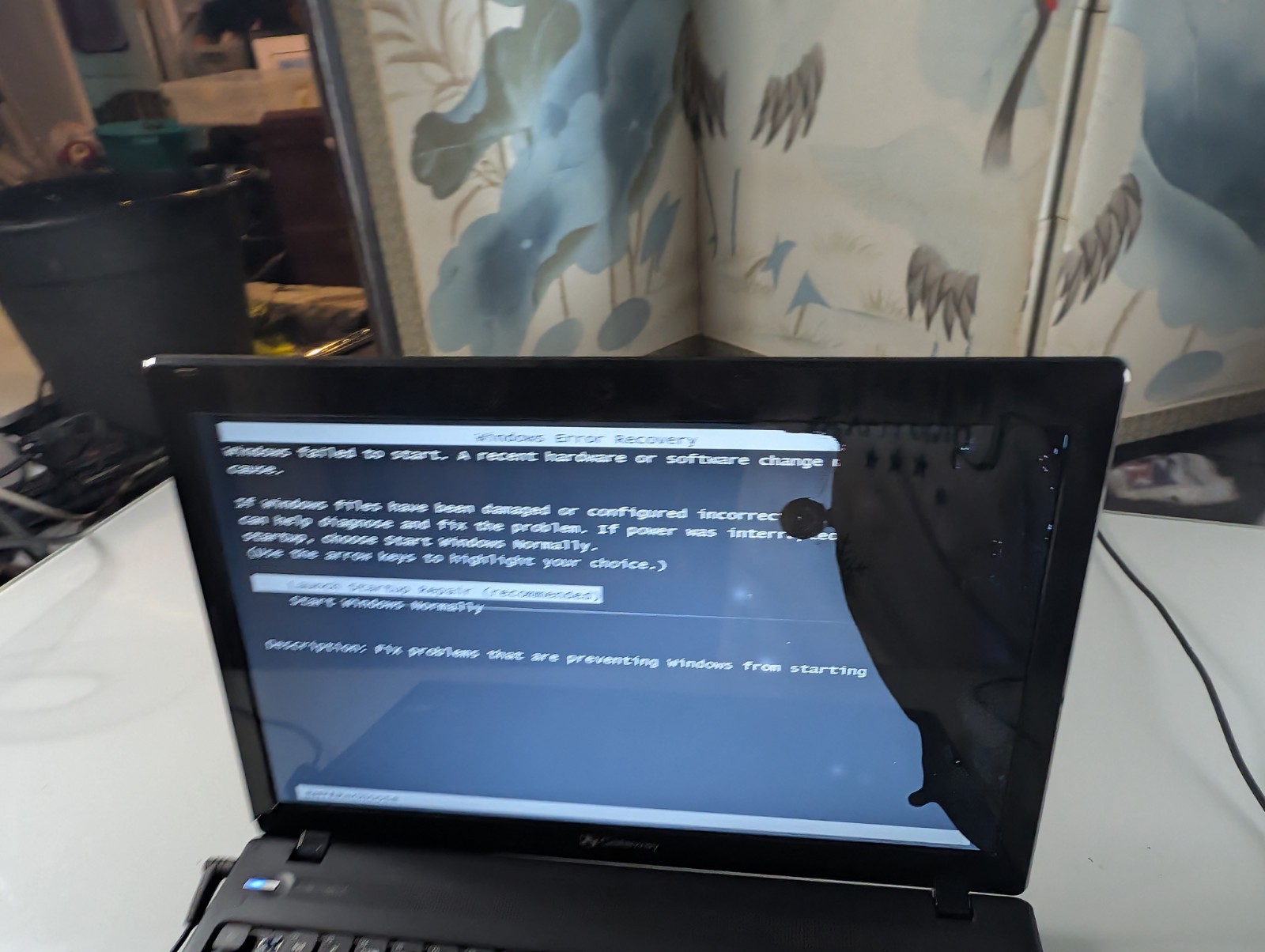 ​Gateway NV55C03u Laptop Black BROKEN SCREEN No Charger AS-IS For Parts