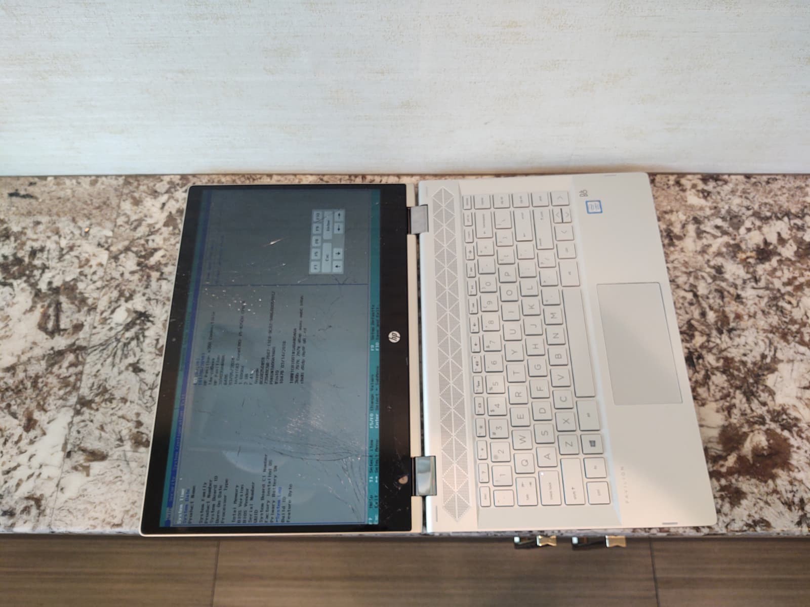 HP Pavilion x360 14m-cd0003dx Intel i5-8250U 2GB RAM Touchscren