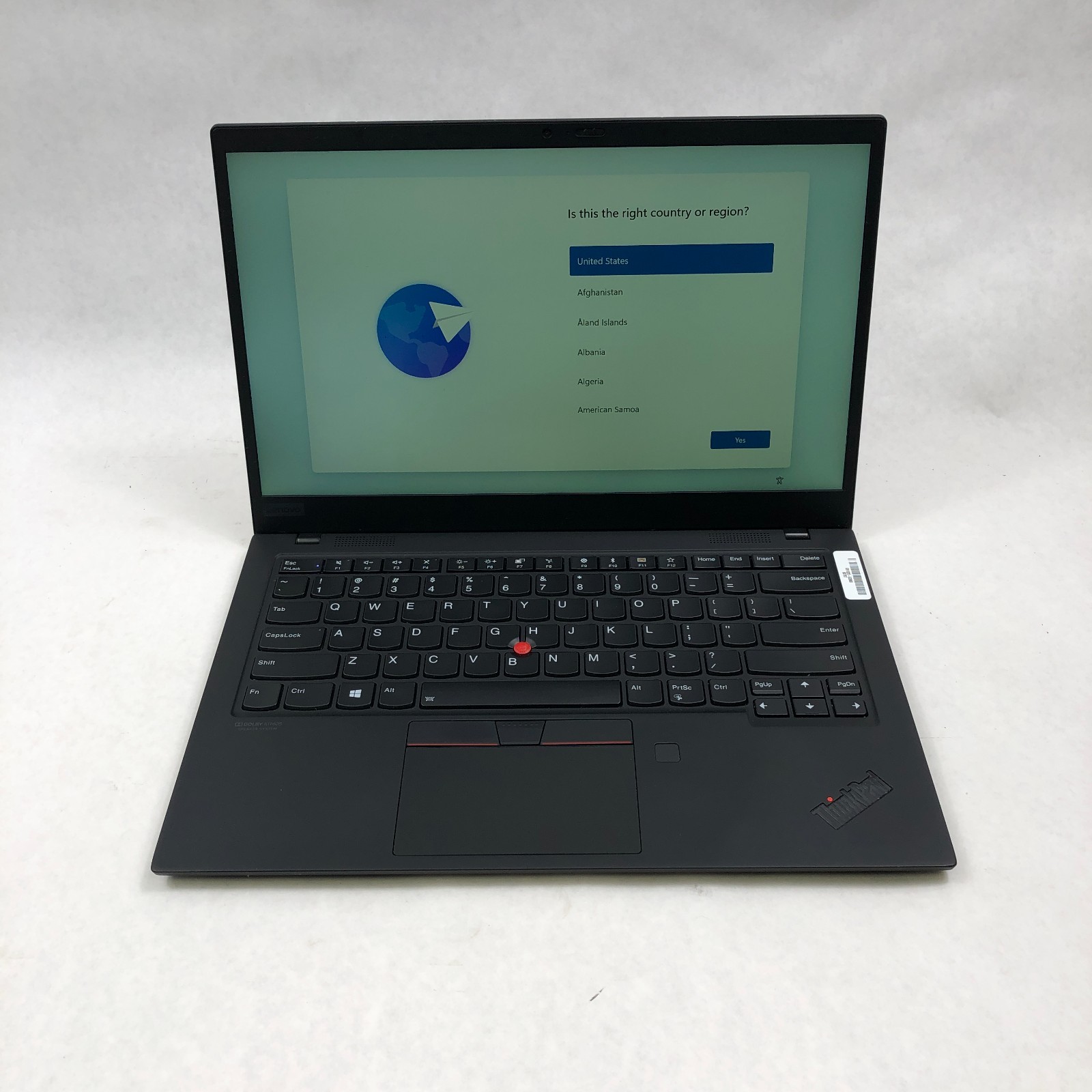 ThinkPad X1 Carbon 7th Gen Core i5-8265U 1.60GHZ 8GB RAM 256GB SSD Win11 No CoA