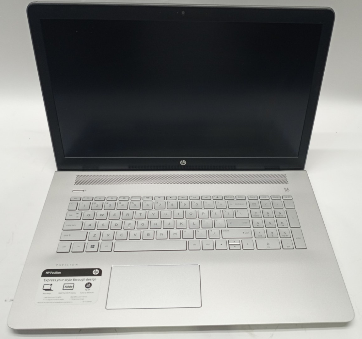HP Pavilion 17-ar0xx 17.3″ AMD A10-9620P@2.80GHz 8GB RAM No HDD No OS +MC653*!