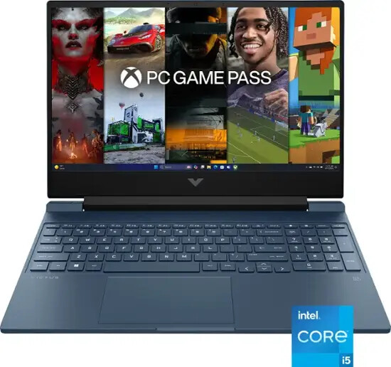 New HP Victus 15.6 Intel i5-12450H/8G/512G SSD/GeForceRTX3050 Gaming 15-FA0033DX
