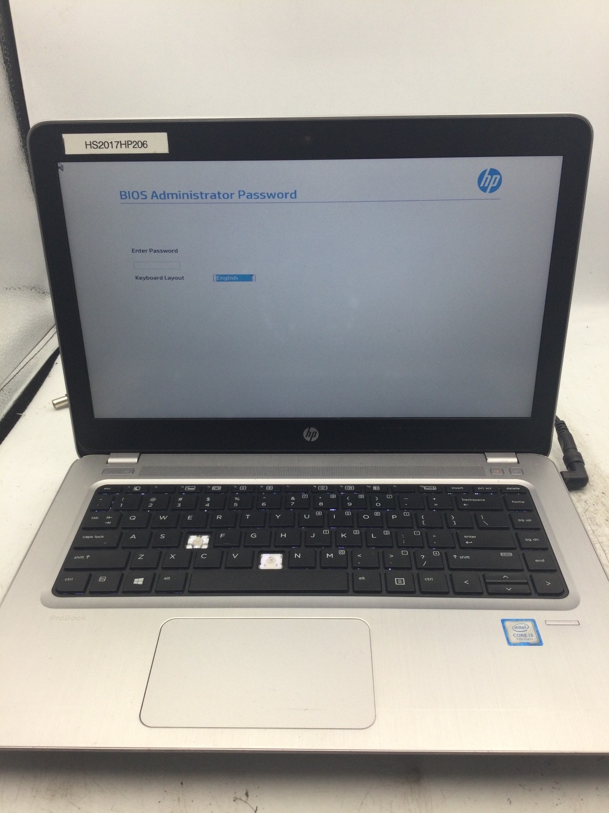 HP PROBOOK 440 G4 – BOOTS TO BIOS/BIOS LOCKED – INTEL I3 7TH GEN – READ DESC -BB