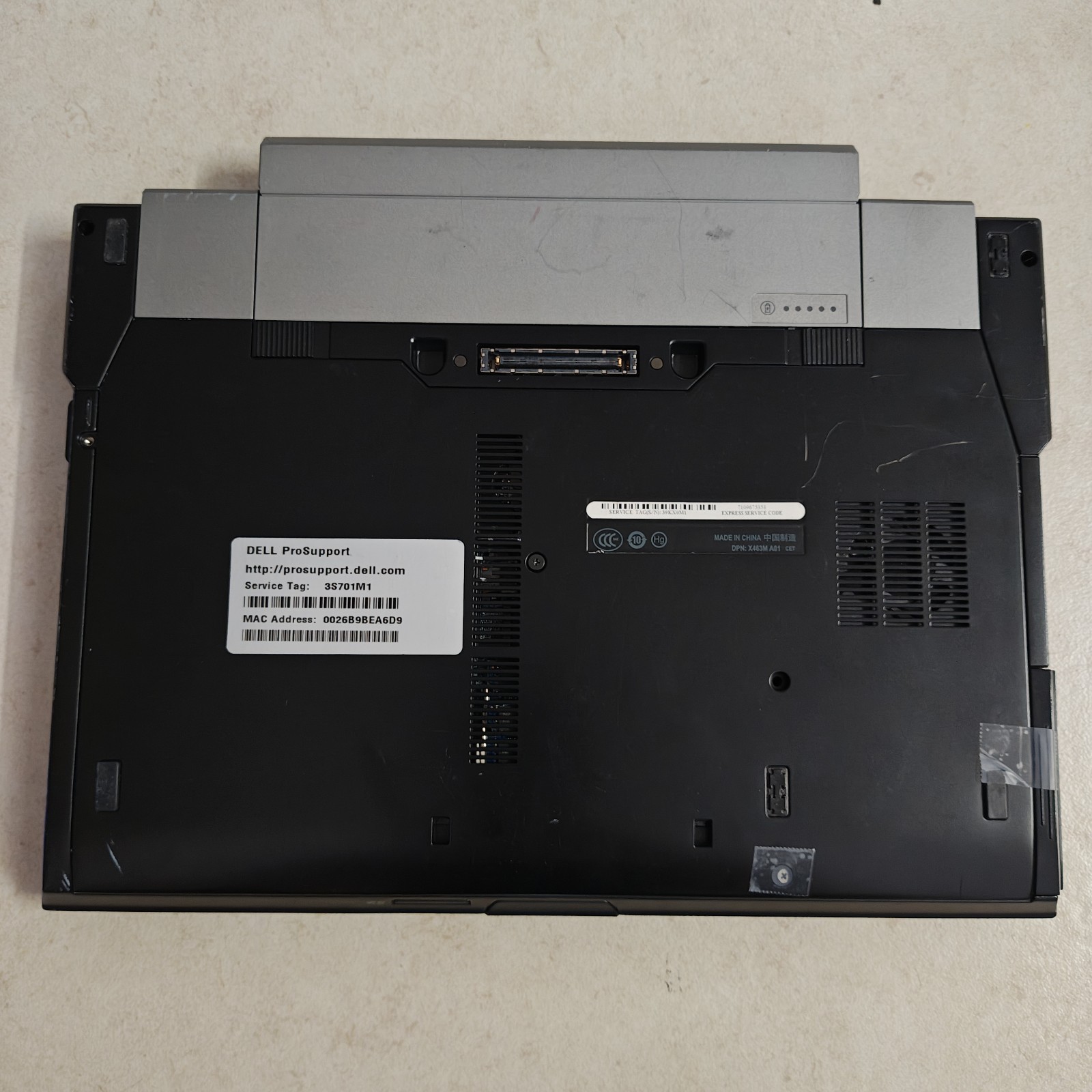 Dell Latitude E6400 14.1″ Laptop – NO HDD/4GB RAM – Intel Core2 Duo P9700 #3882