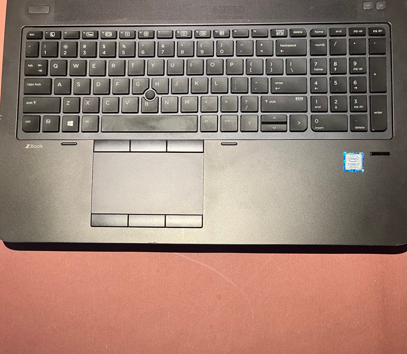 HP ZBook Studio G4 Intel Core i7 16GB RAM 500GB SSD NVIDIA Quadro M1200