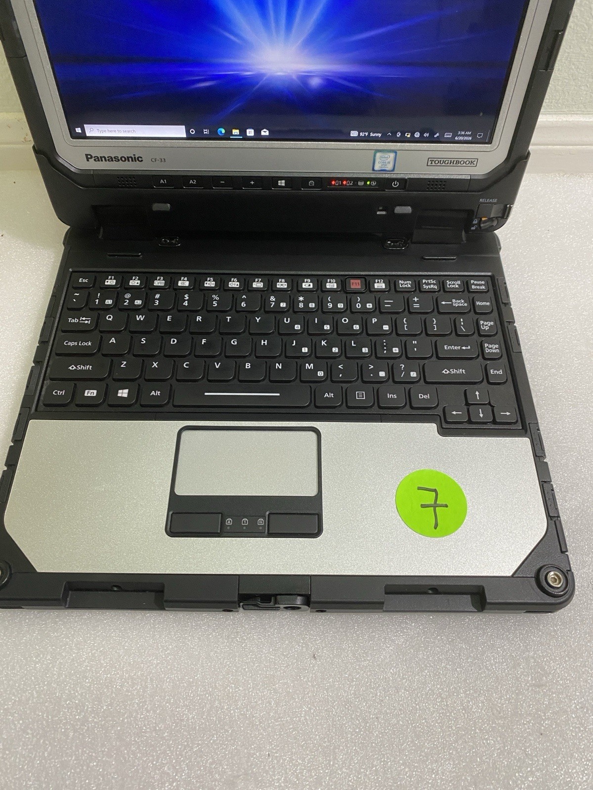 Panasonic Toughbook CF-33 i5-7300U 16GB RAM 512GB SSD 4G LTE _#7