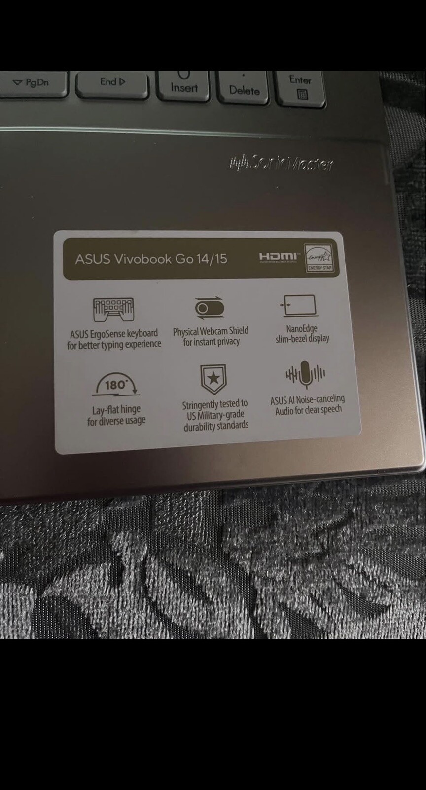 Asus VivoBook Go 15 L510 L510KA-PS04-W 15.6″ Notebook – Full HD – With TikTok