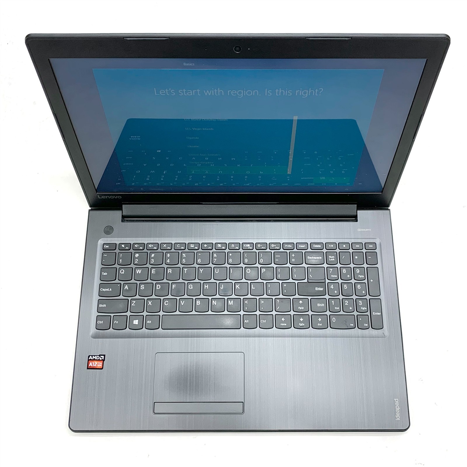 Lenovo Ideapad 310-15ABR 15.6″ AMD A12-9700P Radeon R7 4GB 250GB Win 10 Ram Slot