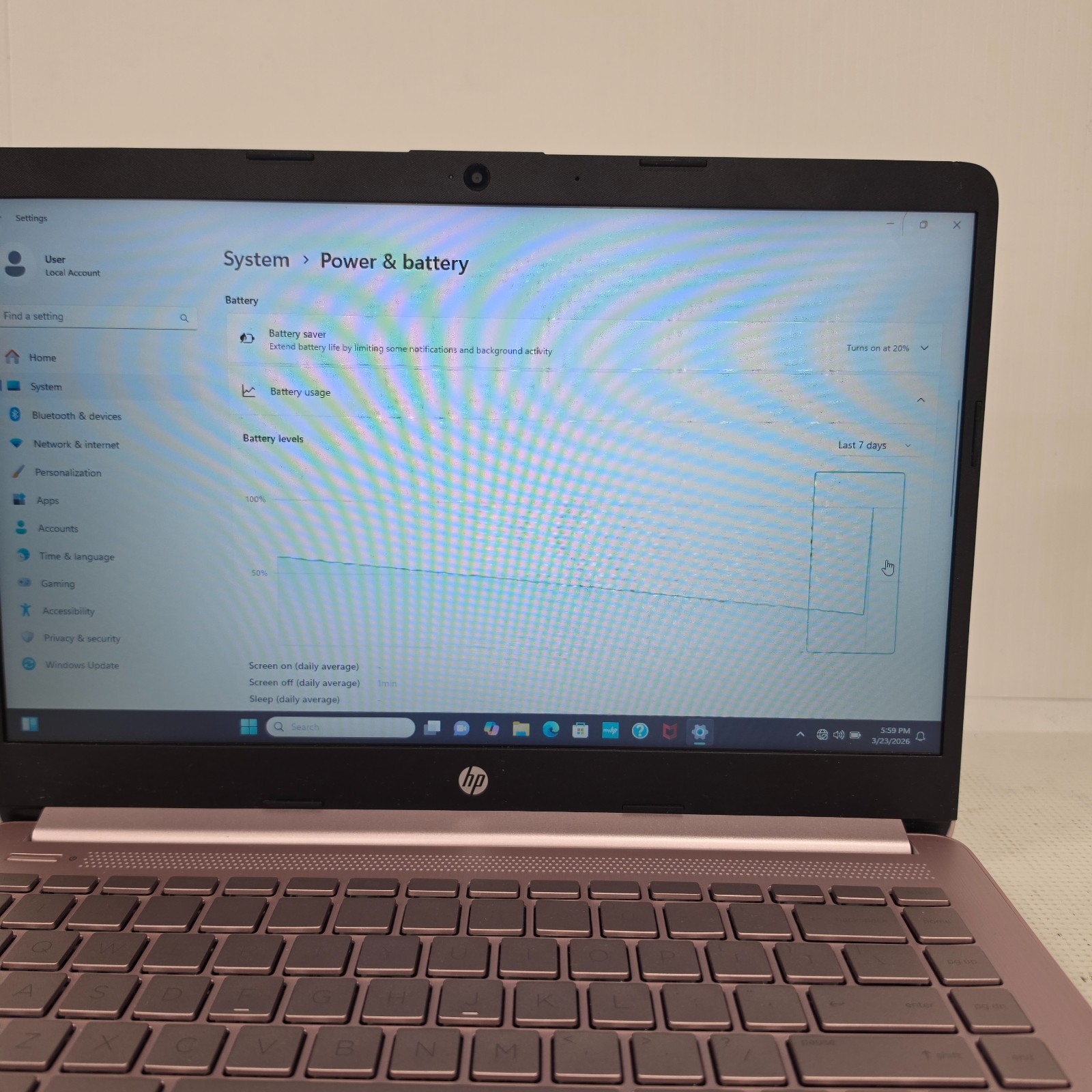HP Laptop 14-CF2112WM 14.1″ Laptop W11H(s) Celeron N4120 1.1ghz 4GB Ram 64GB SSD