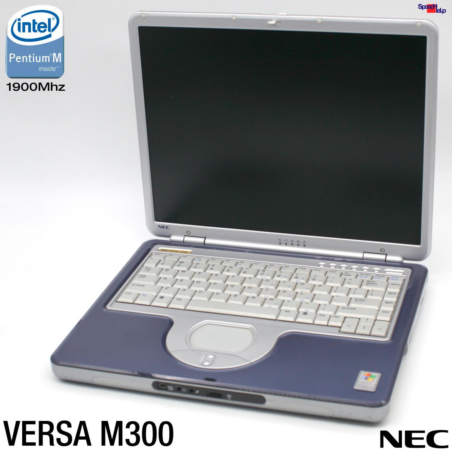 Nec Versa M300 Notebook Laptop Windows XP Parallel Rs-232 Pentium 4 1900 DVD Fdd