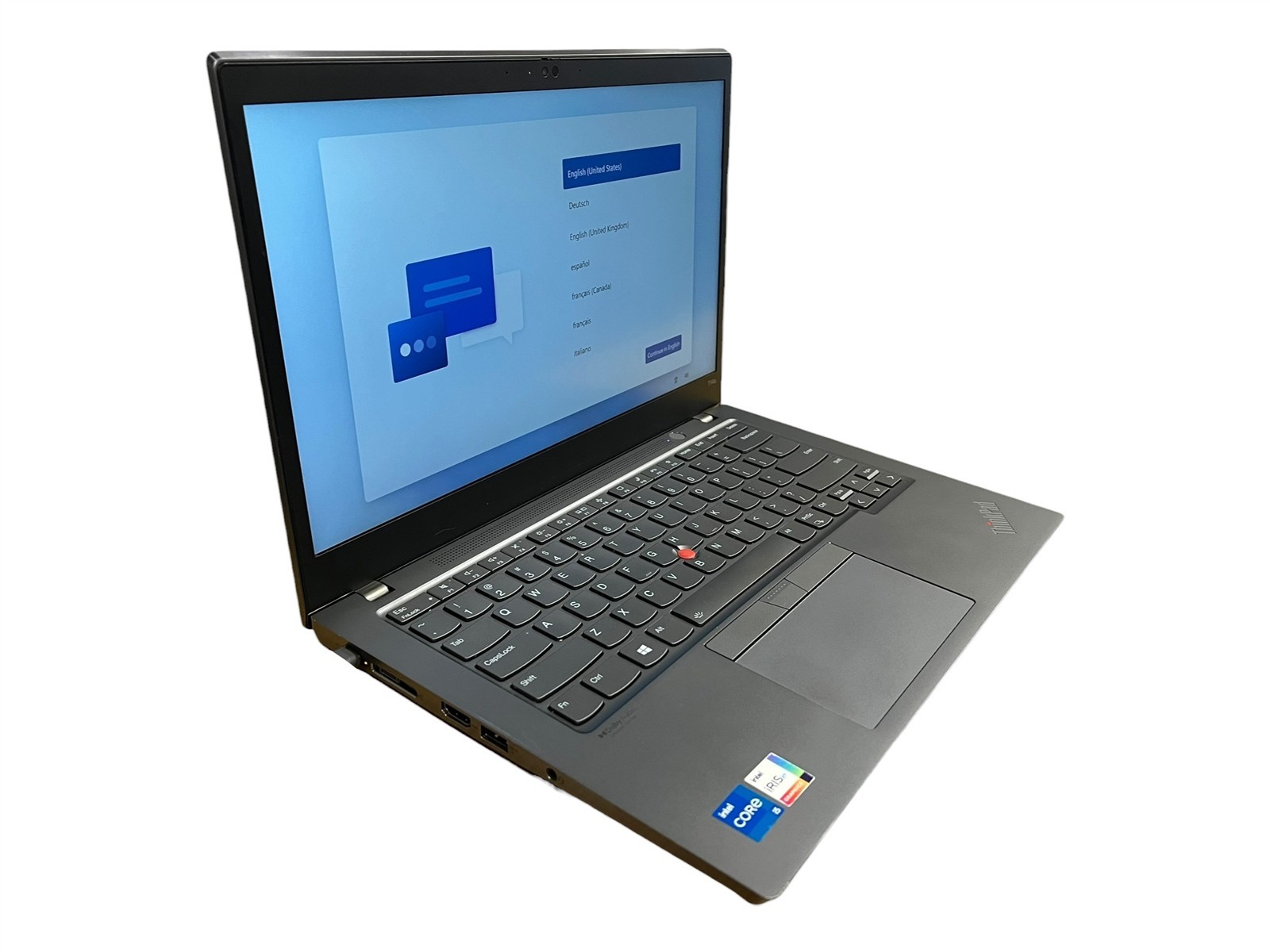 Lenovo ThinkPad T14s Gen 2i i5-1135G7 2.40GHz 16GB DDR4 512GB W11 PRO 14″ Laptop