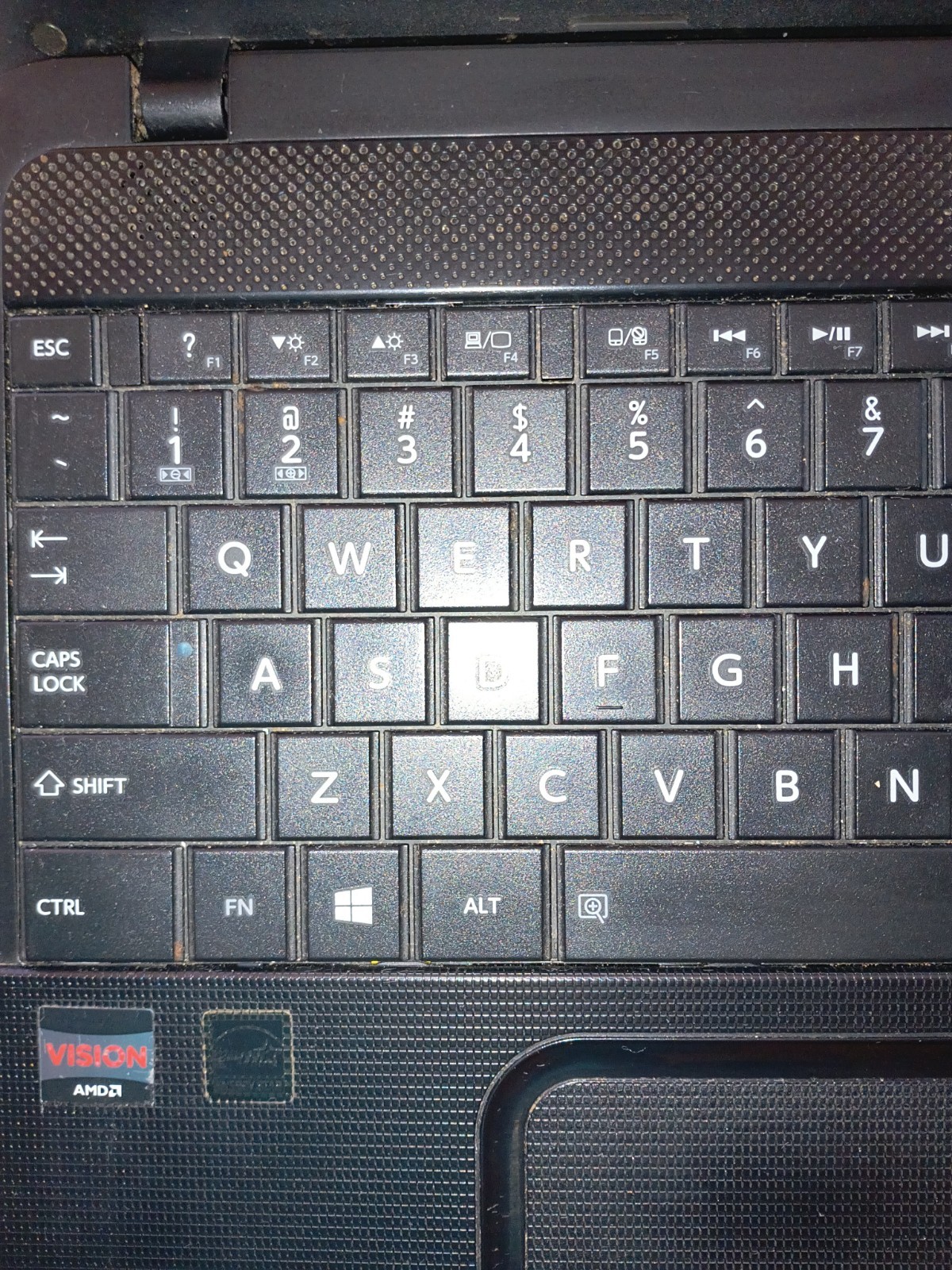 Used Toshiba Satellite Laptop Non Working Parts Only Scrap