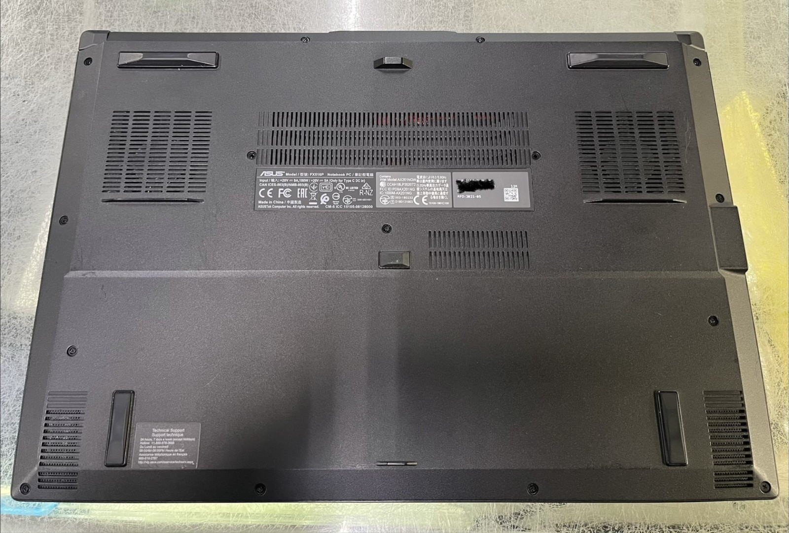 ASUS Tuf Dash F15 Laptop – FX516P – 1TB SSD – 16GB RAM – i7 11th – RTX 3050ti