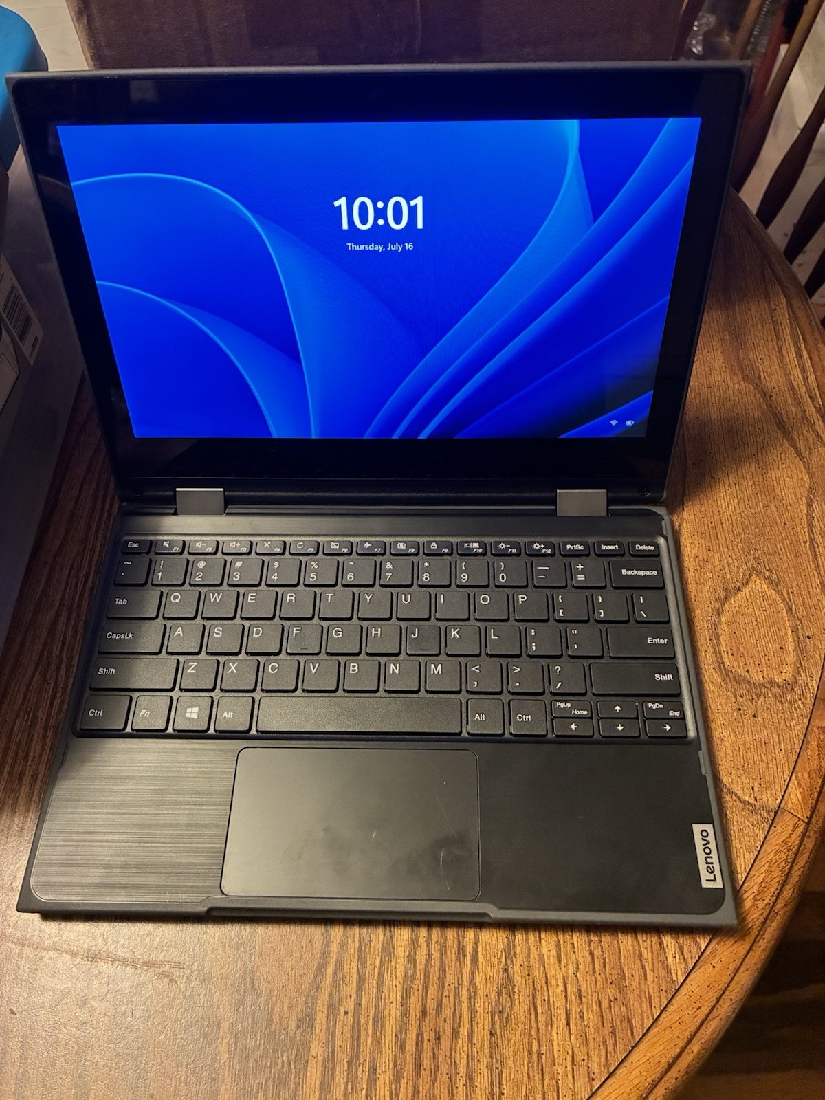 Lenovo 300e 2nd Gen. 2 In 1. 4GB RAM, 64GB Storage, Intel Celeron. Restored.