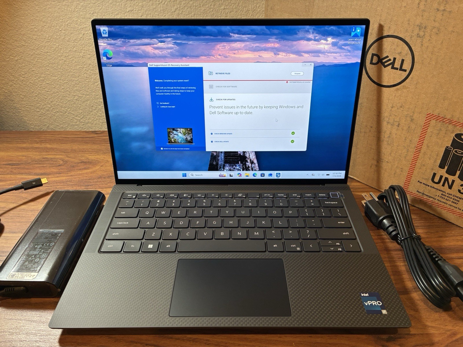 Grade A DELL Precision 5480 Laptop i7-13800H QHD+ TOUCH 32GB 1TB SSD RTX A1000!