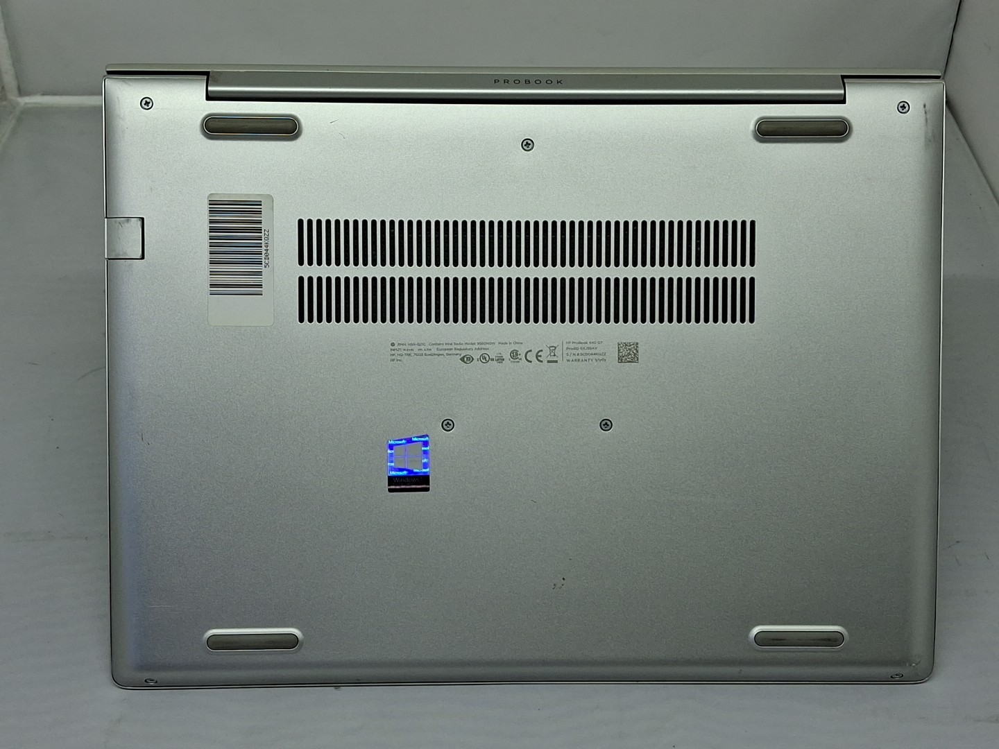 HP ProBook 440 G7 – i5-10210U – 256GB, 8GB – Windows 11, 14″ – Adapter included