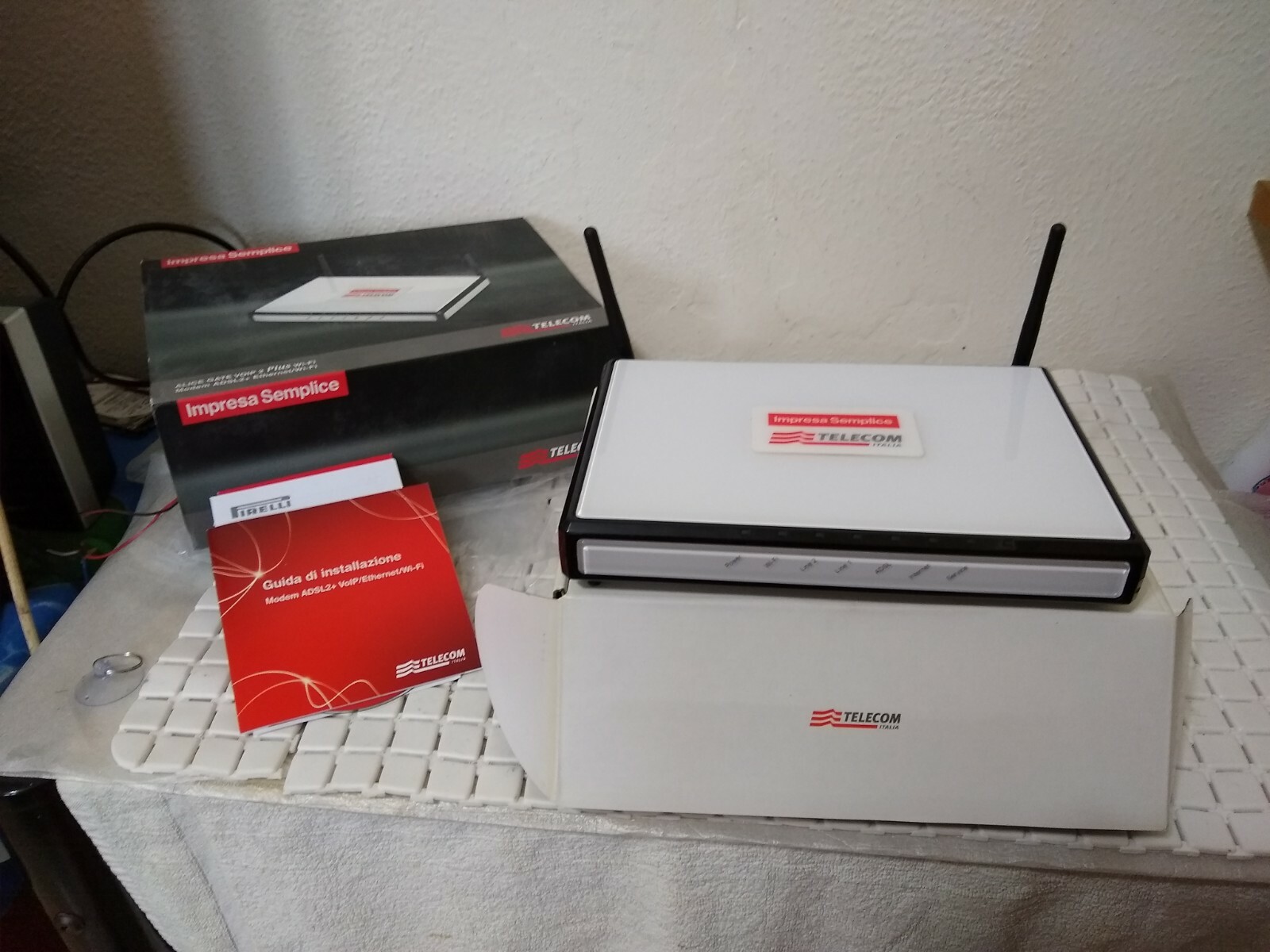 Alice Gate Voip 2 Plus wi-Fi Modem ADSL2+ Ethernet / wi-Fi