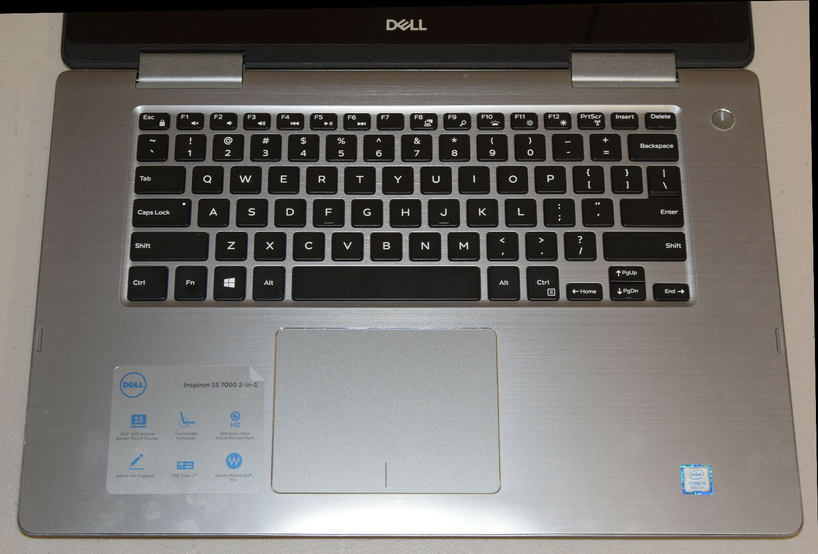 Dead Junk Dell Inspiron 7573 2-in-1 15.6″ Laptop Incomplete AS IS Parts Repair