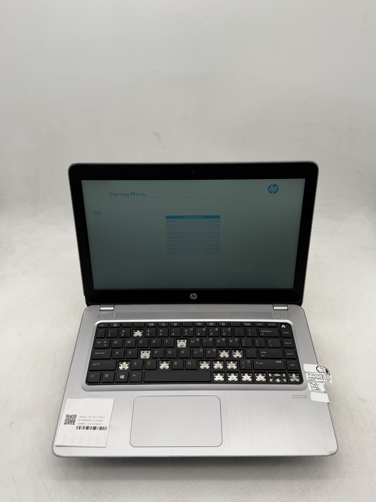 HP ProBook 440 (G4) 14in i5-7200U 8GB 256GB No OS |Read|
