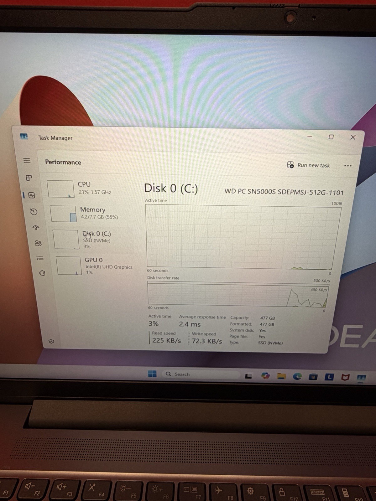 LENOVO 82X700EDUS IdeaPad Slim 3 15IRU8 15.6″ FHD i5-1334U 1.3GHz