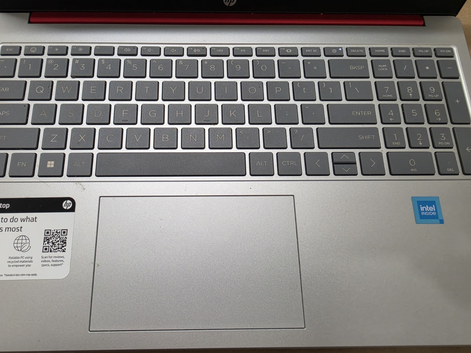 HP Laptop 15-fd0xxx Intel N200 4GB RAM, 128GB SSD