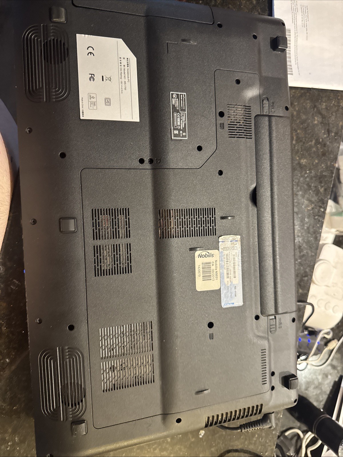 Nobilis N5031 Laptop Windows 10 64 Bit See Description