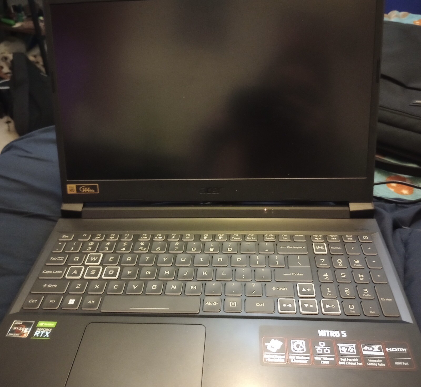Acer Nitro 5 15.6″ 144Hz FHD Gaming Laptop Windows 11, AN515-45-R6XD