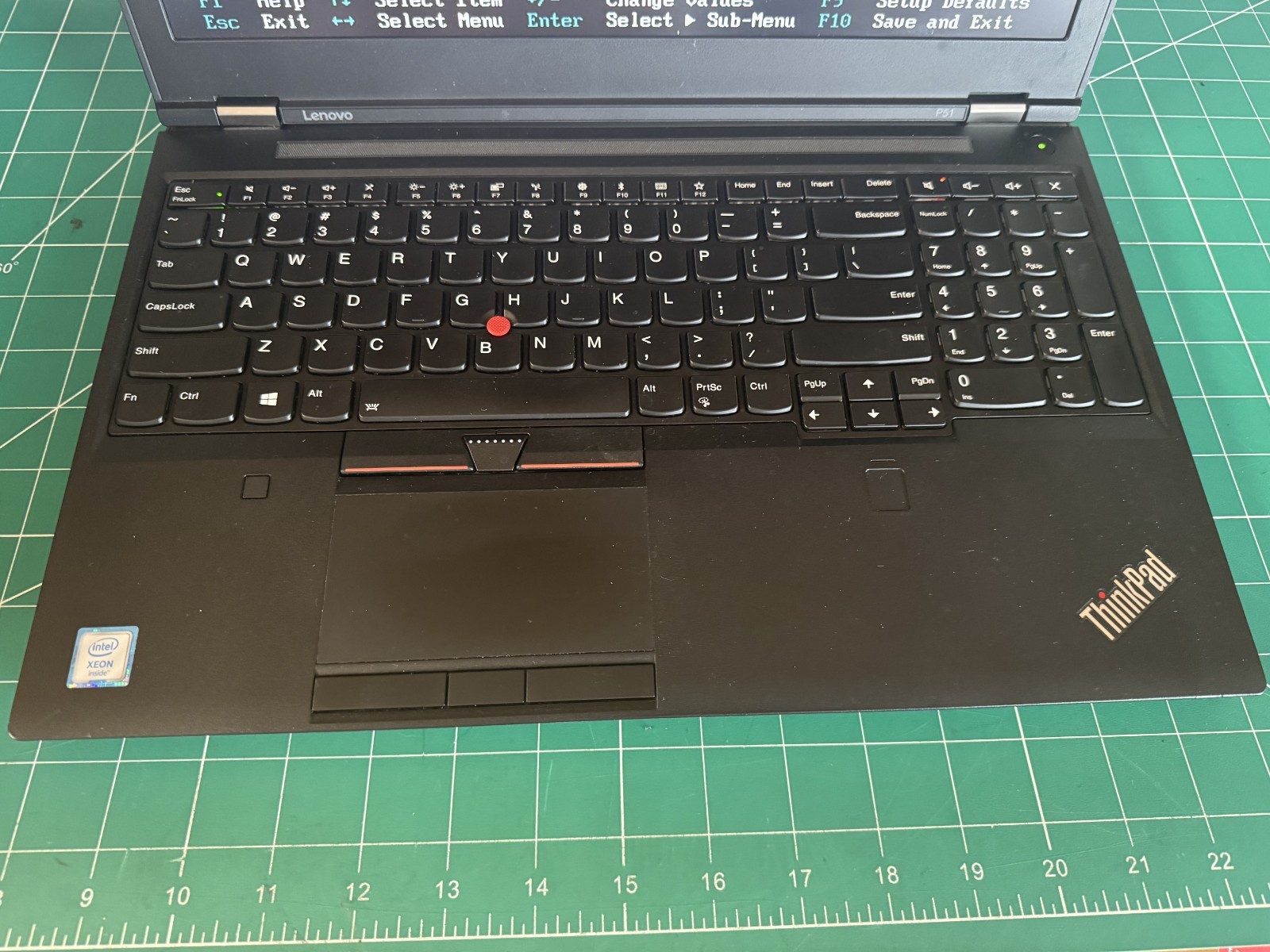 Lenovo Thinkpad P51 Xeon E3-1505M v6 3.0GHz 16GB RAM (NO SSD,AC ADAPTER,OS)