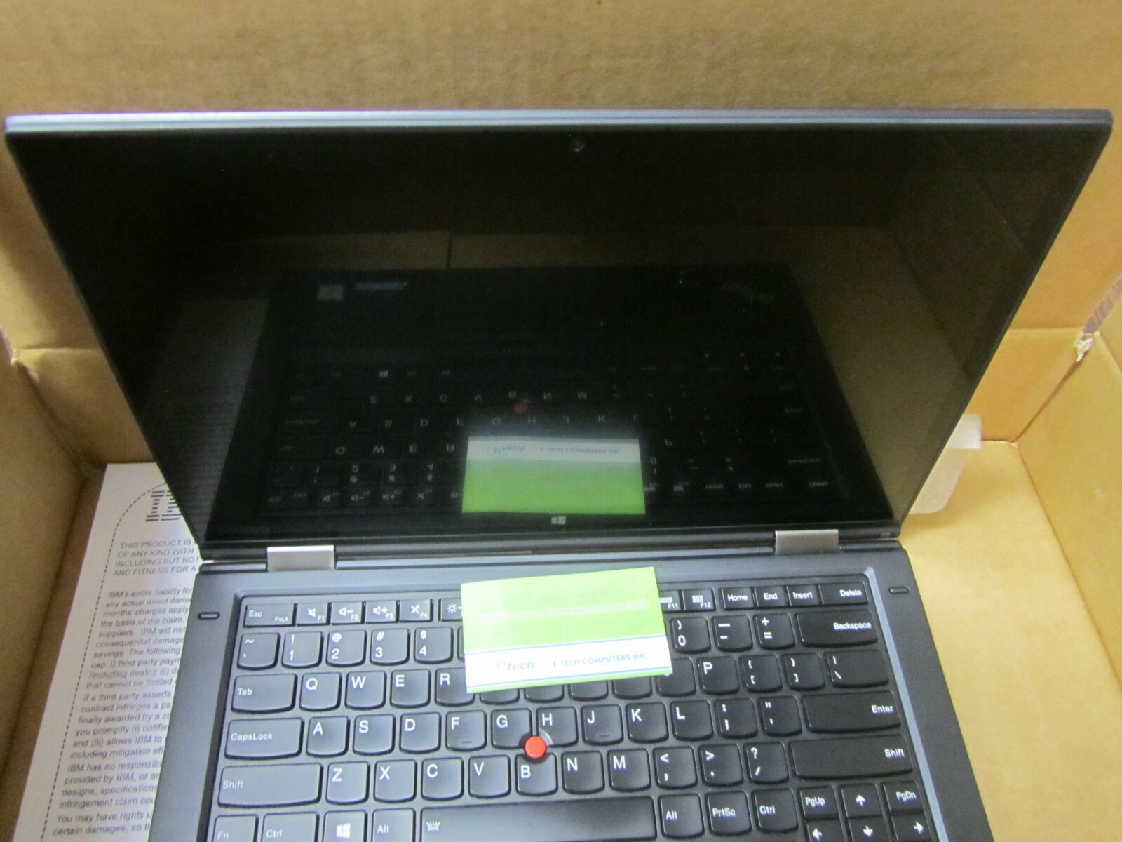 ThinkPad X1 Yoga i5-6300U 8GB RAM 256GB SSD, 14″ WQHD 2560×1440 Touch Screen pic